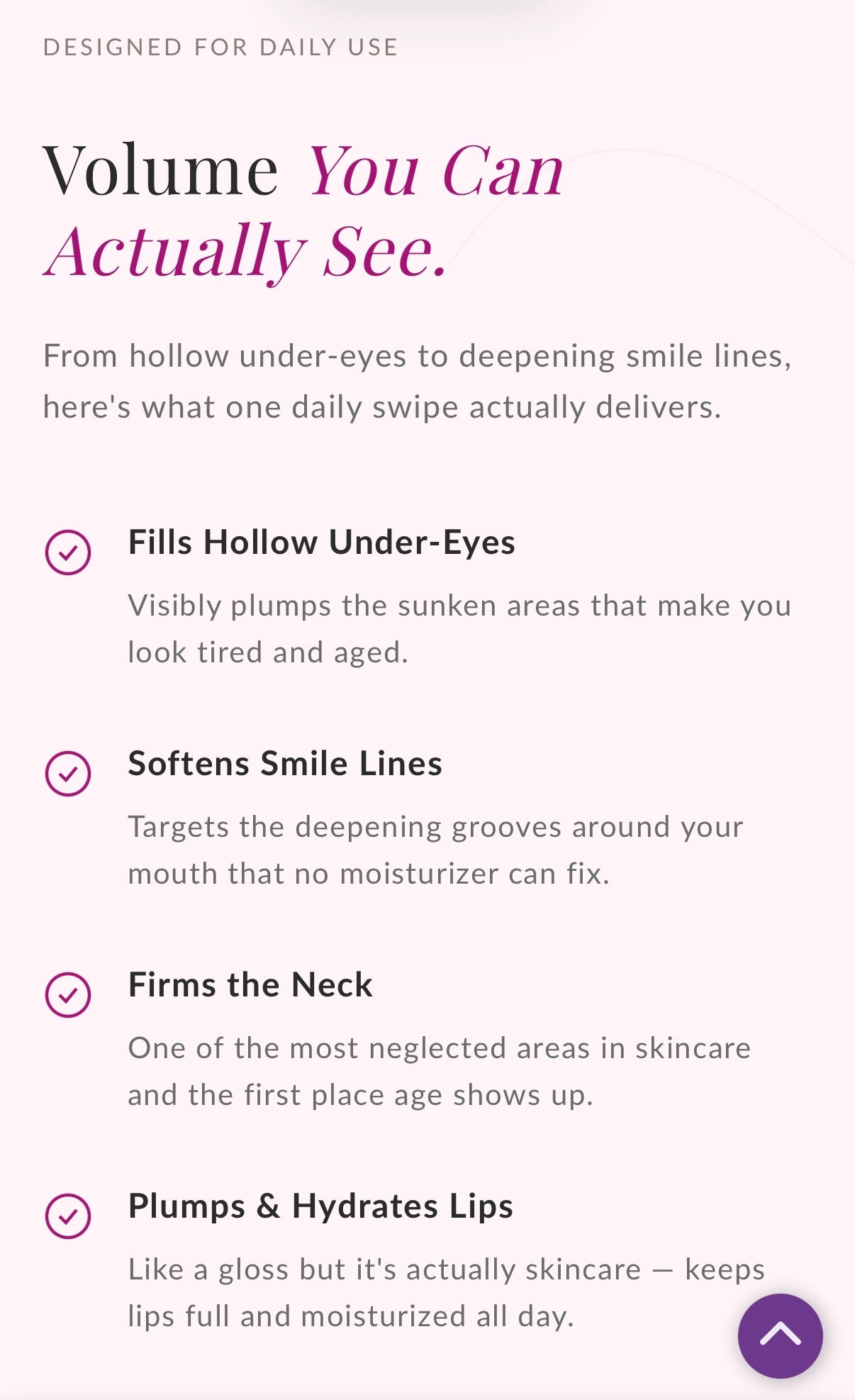 VOLUFILINE (PINK) STICK