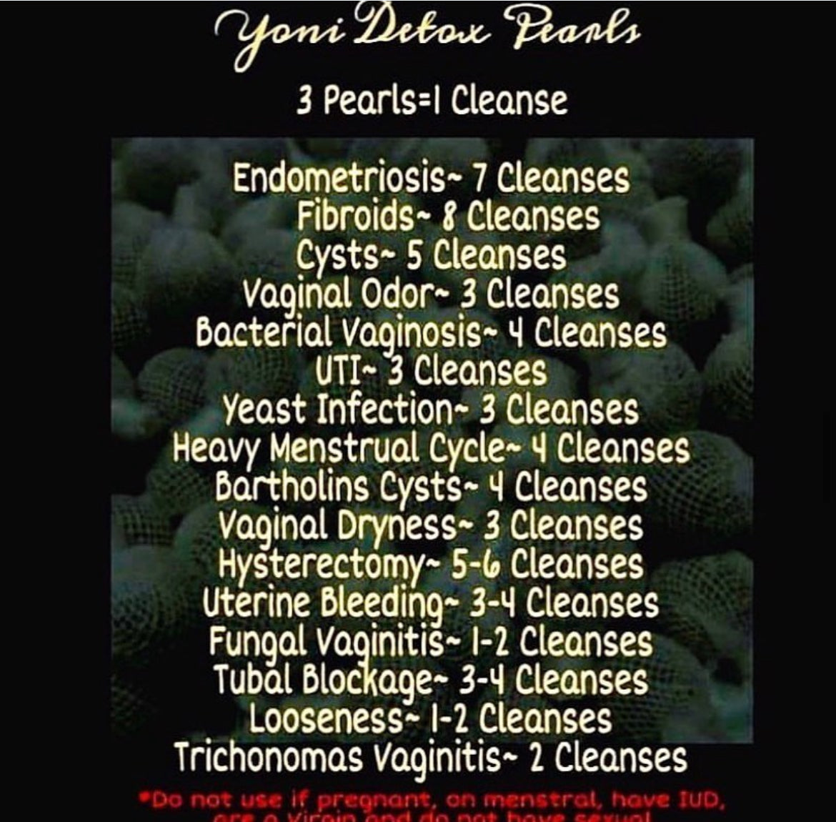 Yoni Pearls