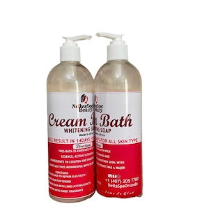 Cream Bath Whitening Soap