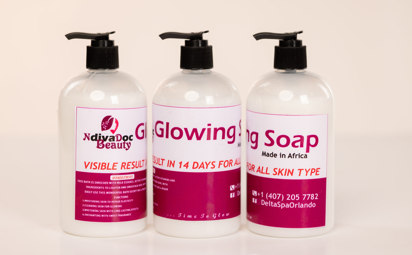 Glowing soap (16oz)